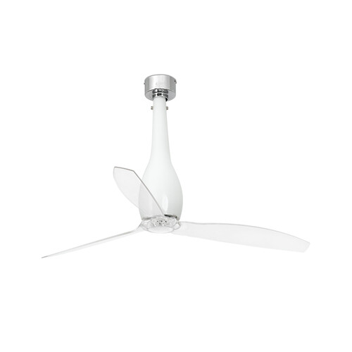 ETERFAN M Shiny white/transparent fan
