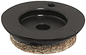 Keçe Kaydırıcı, Yuvarlak, Itme Montajı/Presleme İçin, ⌀ 25 mm - 650.24.061