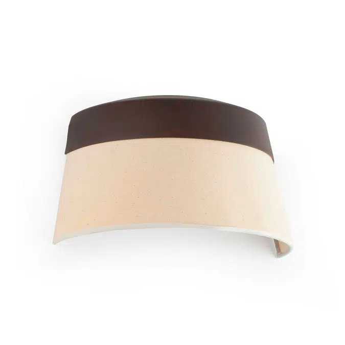 66191 - SAC Brown and Beige Wall Lamp 2L