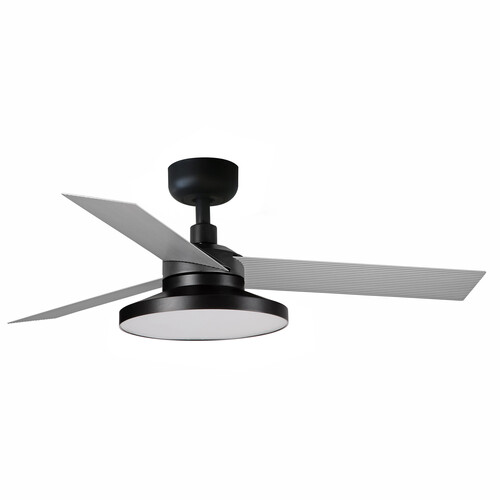 CRUISER TAK S siyah/aluminium fan 4000K duvar kumandası beyaz