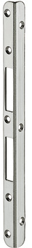Angled striking plate, for forend 20 mm, 300 mm - 911.39.407