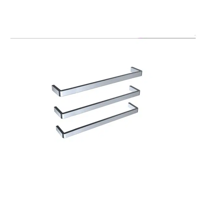 Mizu Stream Paslanmaz Çelik Isıtmalı Havlu Askısı 650mm 2007476