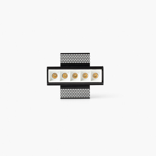 TROOP recessed white 5x2W 15° trimless 2700K CRI90