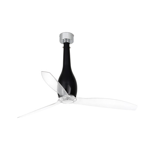 ETERFAN M Shiny siyah/transparent fan