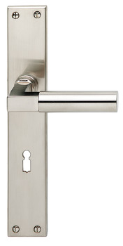 Door handle set, Brass, Bisschop, Bauhaus Weimar 1920/8004 - 900.92.484