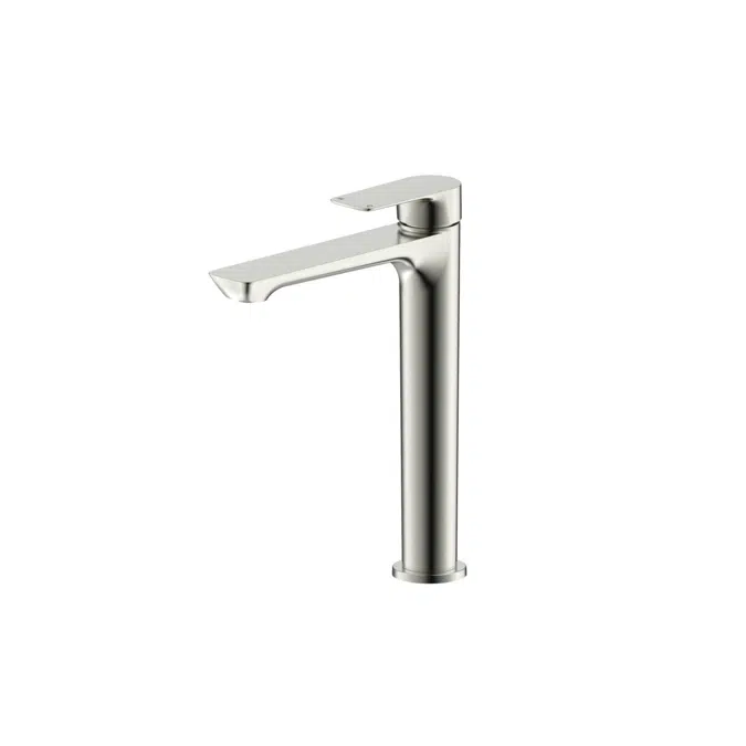 Trace Brushed Nickel Extended Basin Mixer Tap 2218822