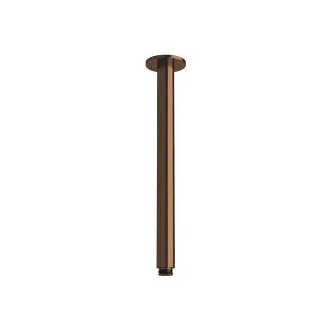 Milli Mood Edit 300mm PVD Brushed Bronze Vertical Shower Arm 9511098