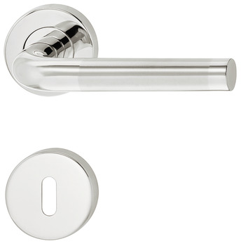 Kapı kulpu seti, Paslanmaz çelik, Startec, model LDH 2172 İki Renk - 903.91.263