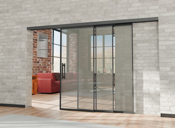 Sliding Door FittingSlido D-Line11 80C telescopic opening - 941.03.033