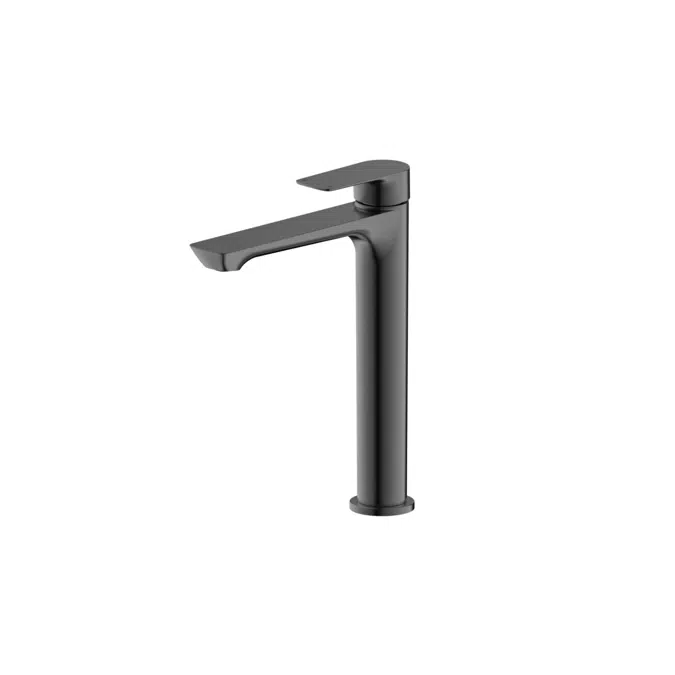 Trace Brushed Gunmetal Extended Basin Mixer 2266017