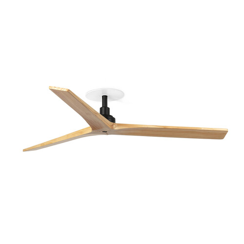 KLIM RECESSED M Ceiling fan siyah/pine TUYA