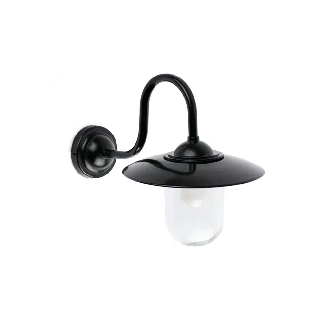 62810 - HUDSON Black Wall Lamp