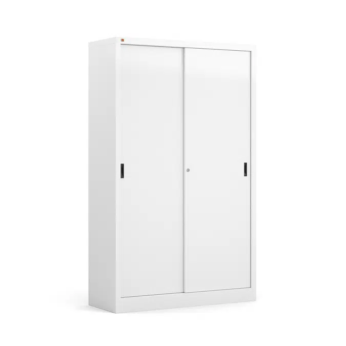 Space Office Cabinet with Sliding Doors