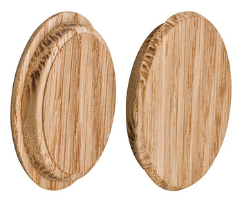 Cover Cap, Solid Wood Untreated, For Blind Hole Ø 35 Mm - 045.32.242