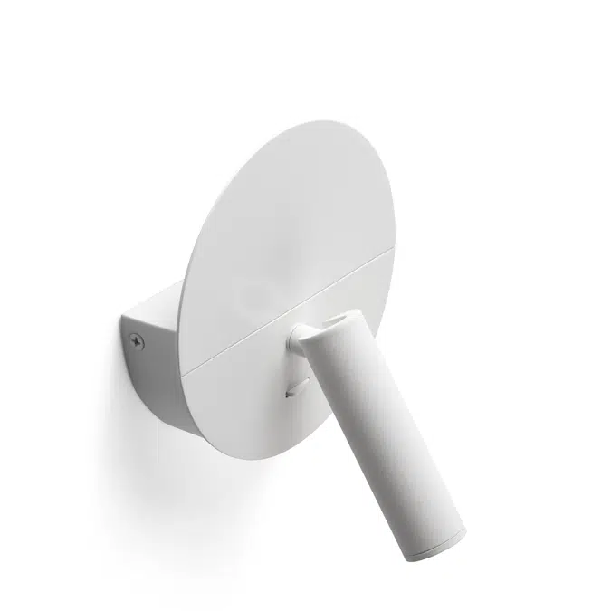 68467 - DUAS White Reader Wall Lamp with USB