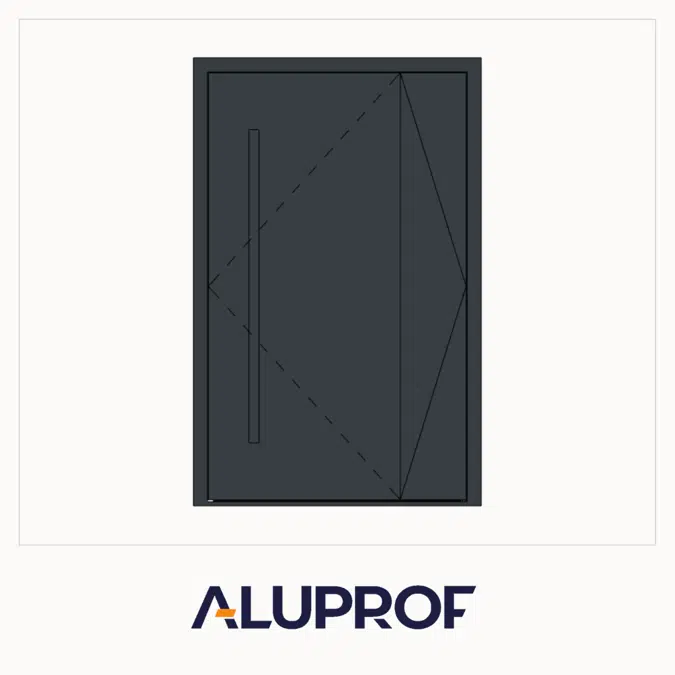 MB-86N PIVOT PD01 Single Inward Opening Panel Door