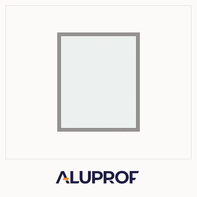 MB-86 ST Tek Kanat Sabit Camlı Pencere