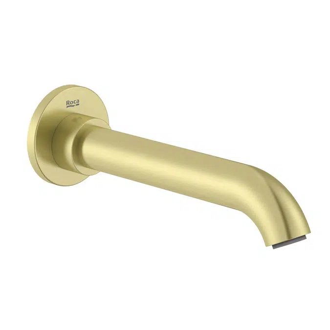 Roca Ona 175mm Brushed Brass Bath Outlet 13716