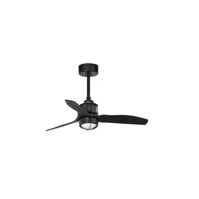 33424-10 - JUST FAN S LED Mat Siyah Vantilatör DC 81cm
