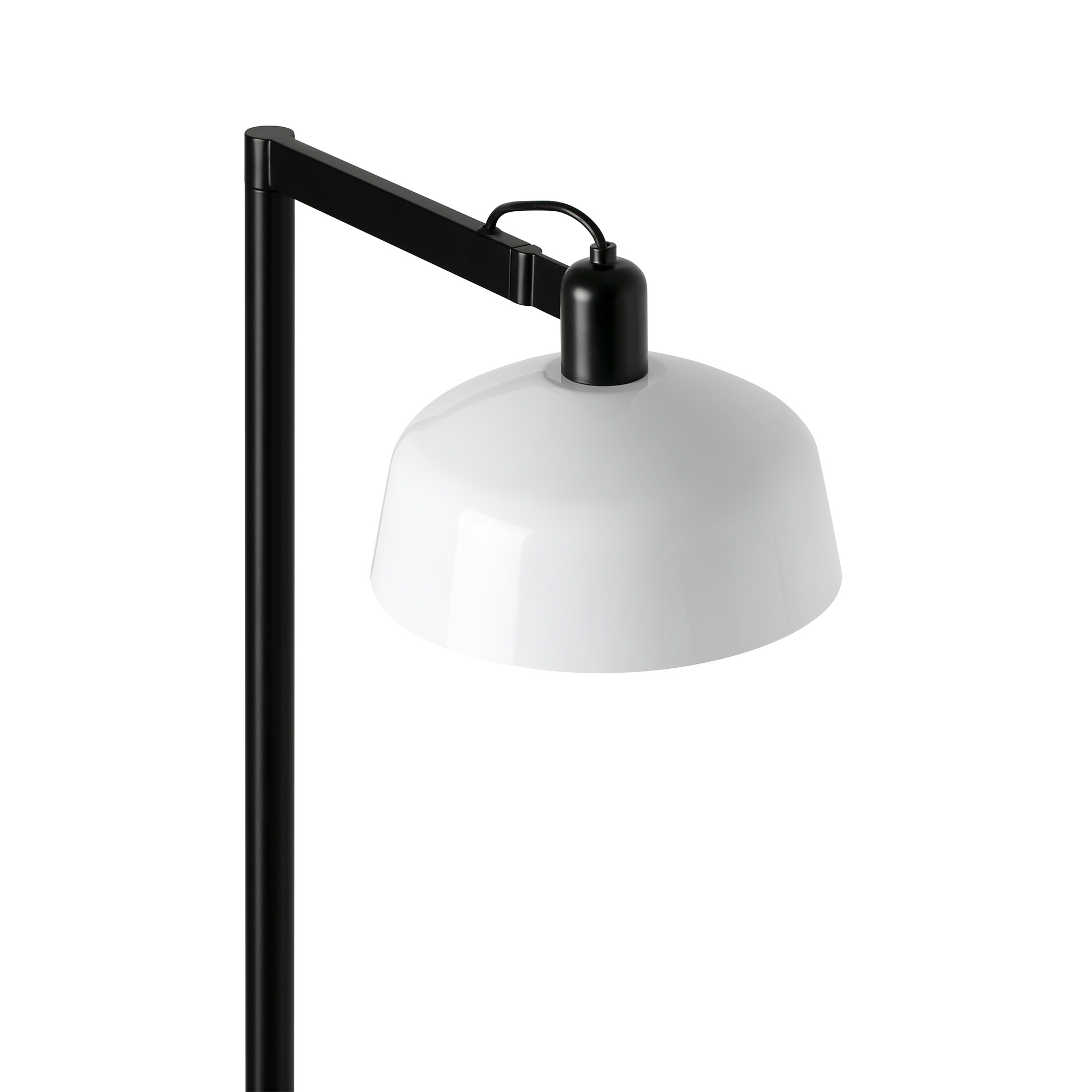 TATAWIN White metal floor lamp