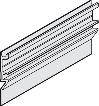 Mounting rail, High, pre-drilled - 941.25.832