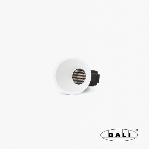 TULIPA beyaz recessed gömme spot asymmetric 7W 15° 3000K CRI90 DALI