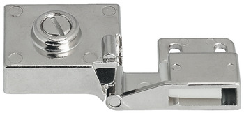 Glass door hinge, Opening angle 170°, inset mounting - 361.93.240