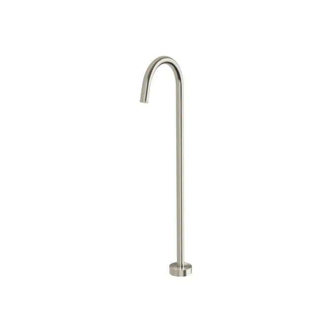 Milli Etch Brushed Nickel Floor Mounted Bath Outlet 21872