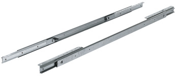Ball bearing runners, for 2 extension leaves, for tables with frame - 642.57.112