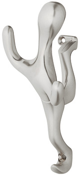 Wardrobe hook, Zinc alloy, with 3 hooks - 843.83.600