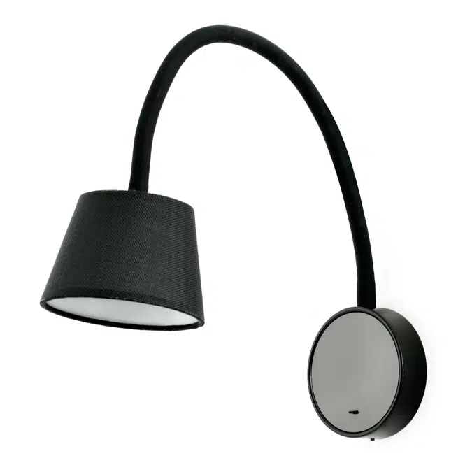 62100 - BLOME Black Wall Lamp