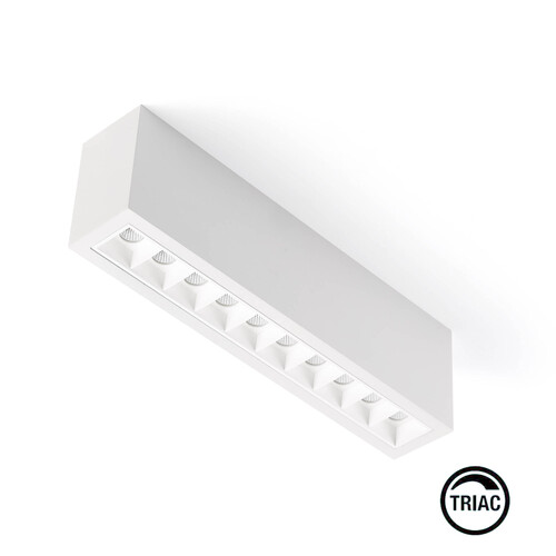 TROOP Surface 10x2W beyaz-beyaz 15° 4000K CRI90 TRIAC