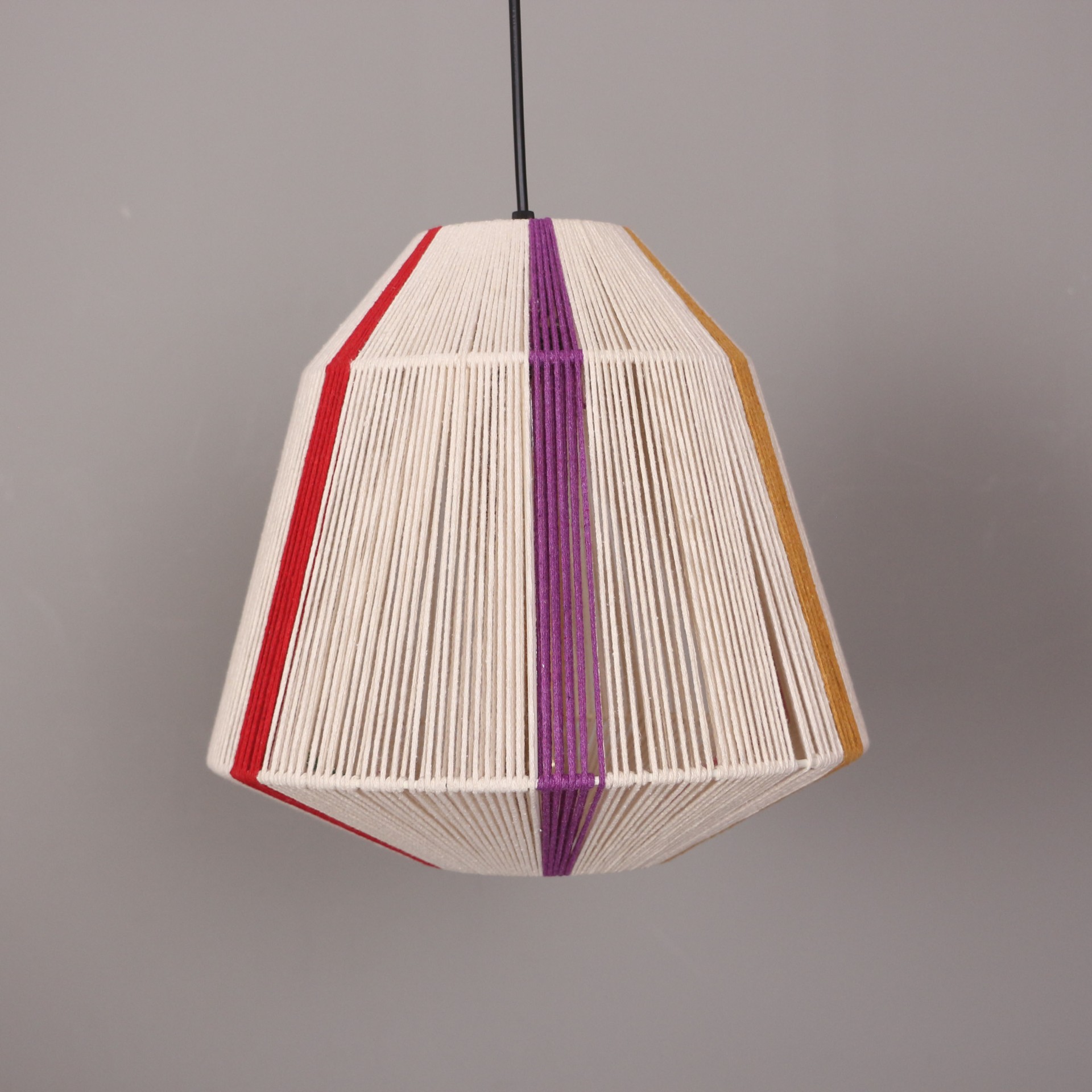 OZDEN Makrome İpli RENKLİ AVİZE 