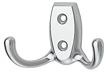 Wardrobe hook, Zinc Alloy, With 2 HooksDéco - 855.00.032