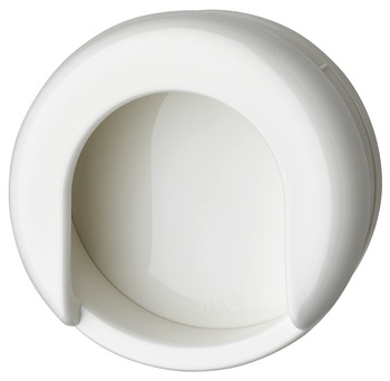 Inset handle, Polyamide, round - 158.75.099