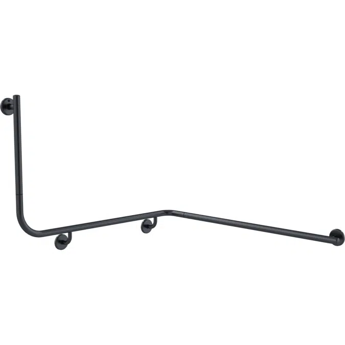 Drift Brushed Gunmetal 90 Degree Modular Grab Rail 1110x1030x600mm 2266556