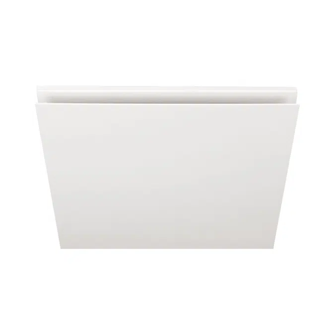 Kado Lux HiFlow 250 Square Matte White Fascia Only 2020348