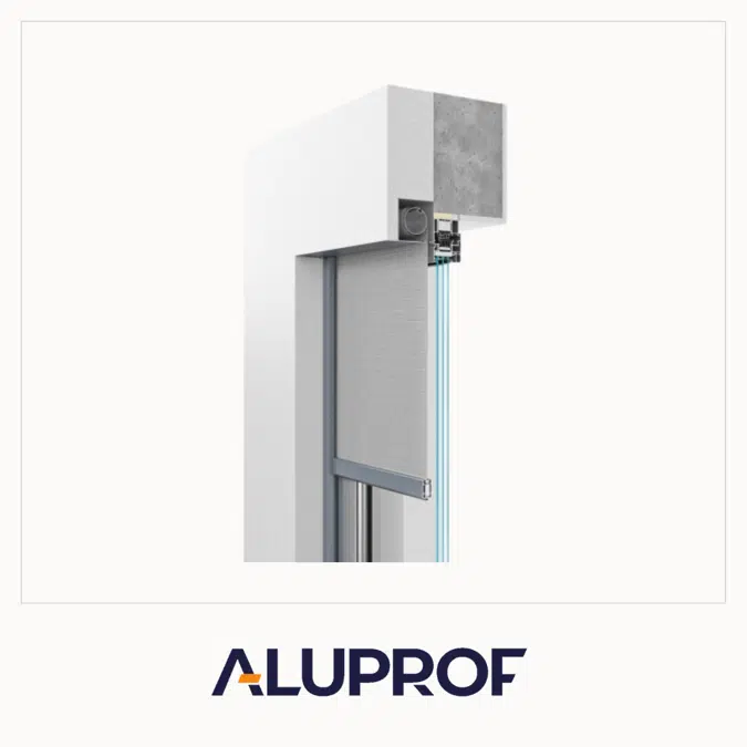 SRS90-SP Sıva Altı Gizli Kutulu Panjur Sistemi