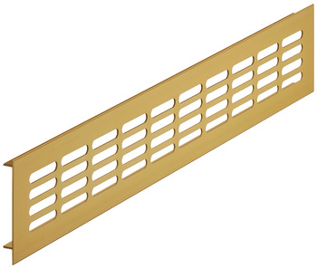 ventilation trims, square, aluminium, with ribbed flanges, slotted - 575.20.822