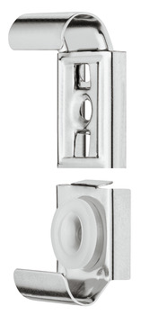 Mirror clip, for frameless mirror - 293.50.027
