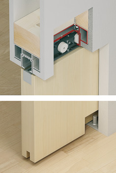 Slido D-Line Kayar Kapı Donanımları - 940.43.292