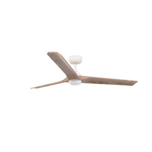 HEYWOOD L LED Ceiling fan beyaz/pine 10W SWT duvar kumandası siyah