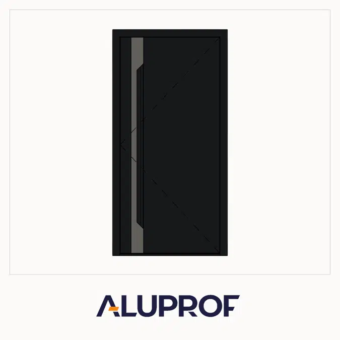 MB-86N SI AD36 Single Panel Door (Inward/Outward Opening)