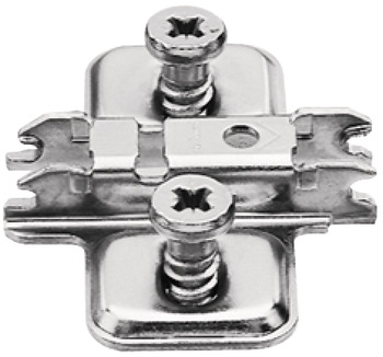 Cruciform mounting plate, Blum Clip Top - 342.21.933