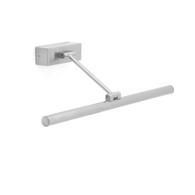 61081 - MAGRITTE 450 Matt Nickel Picture Wall Light 8W