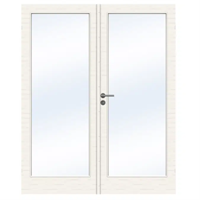 Charisma D100 GW1 Double Equal Interior Door