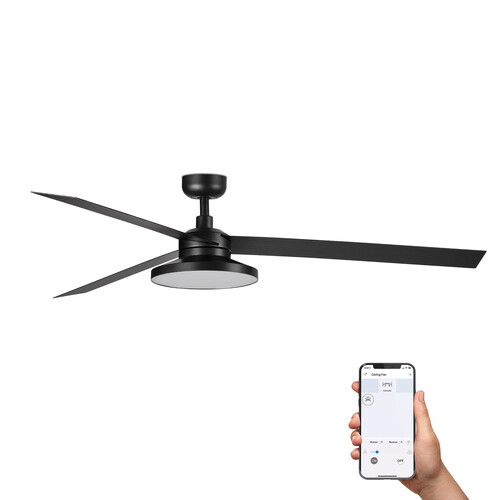 CRUISER TAK XL Black fan 4000K TUYA