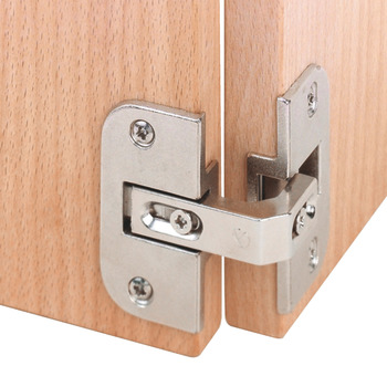 Hinge, for folding door for corner cabinets, 4–18 mm gap - 343.90.700