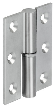 Butt hinge, brass, crank A, straight - 321.30.637