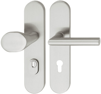 Fire Resistant Security Door Handles, Stainless Steel - 902.81.134